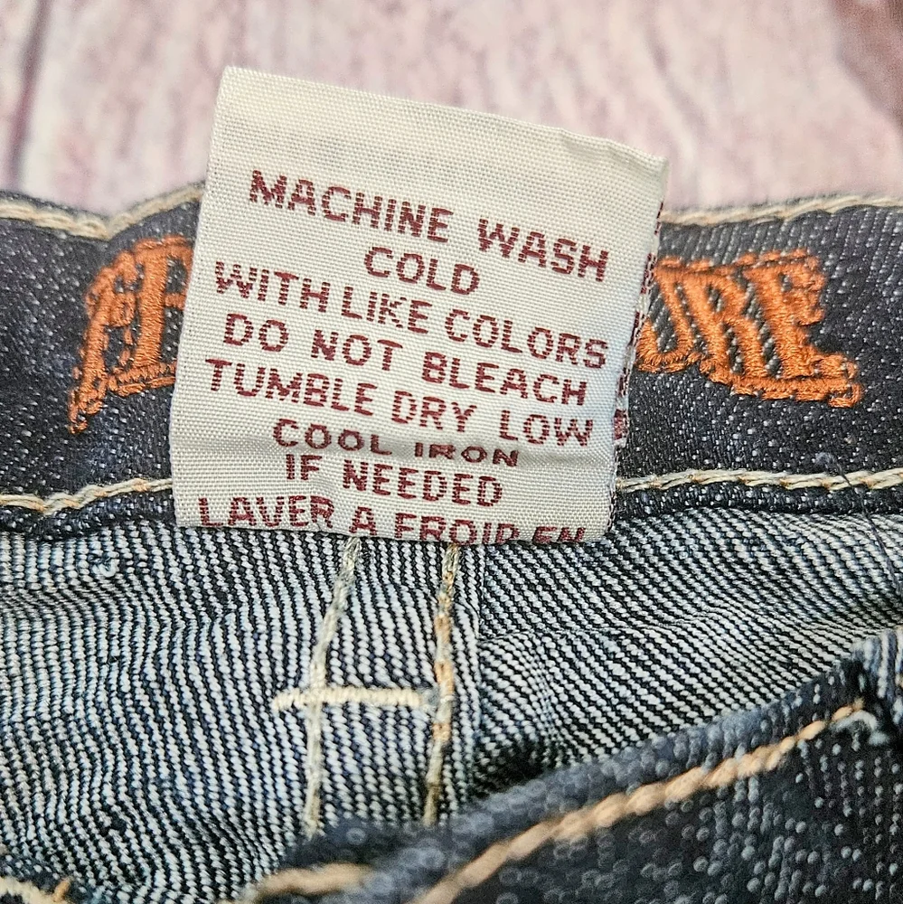 Free Culture NWT Size 1 Low Rise Dark Wash Skinny Jeans - Picture 7 of 7